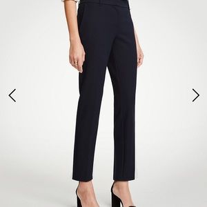 Ann Taylor Navy Petite Devin Ankle Fit Pants